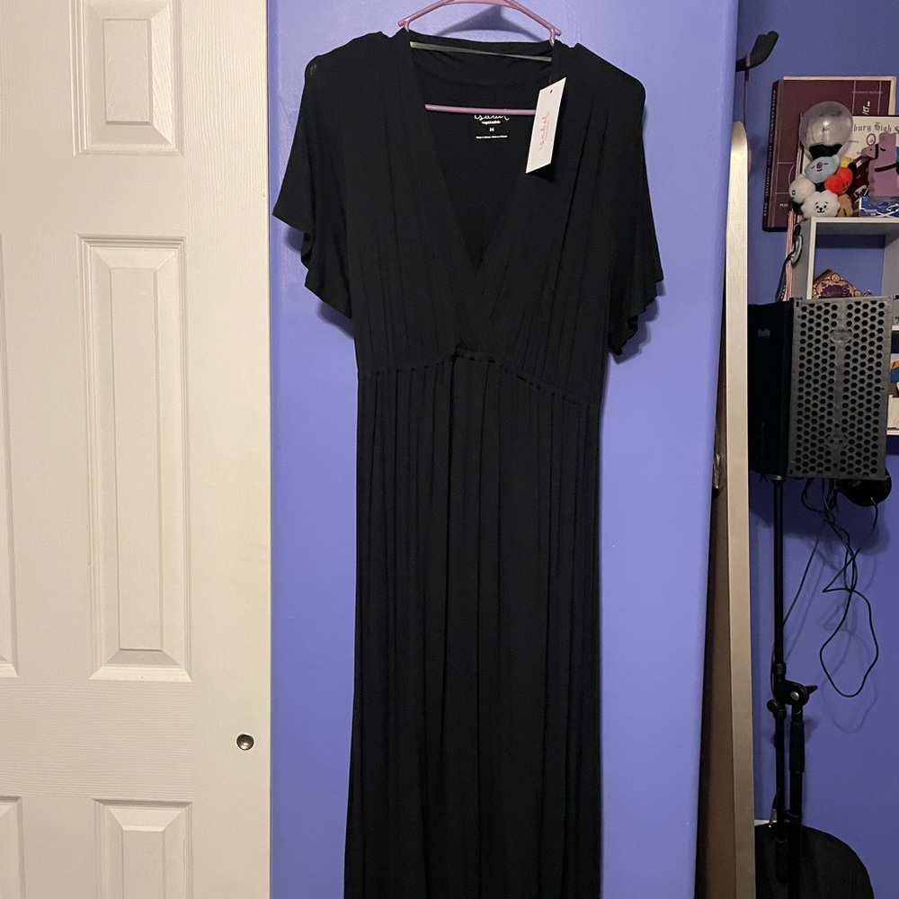 Black Maternity Dress